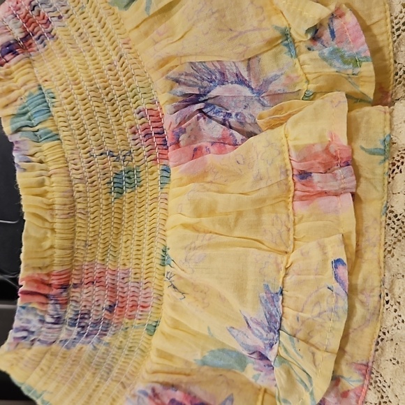 💕LOVESHACKFANCY💕 Billie Skirt ~ Bright Azalea Floral Print Girls 18-24 M NWT - Picture 10 of 15